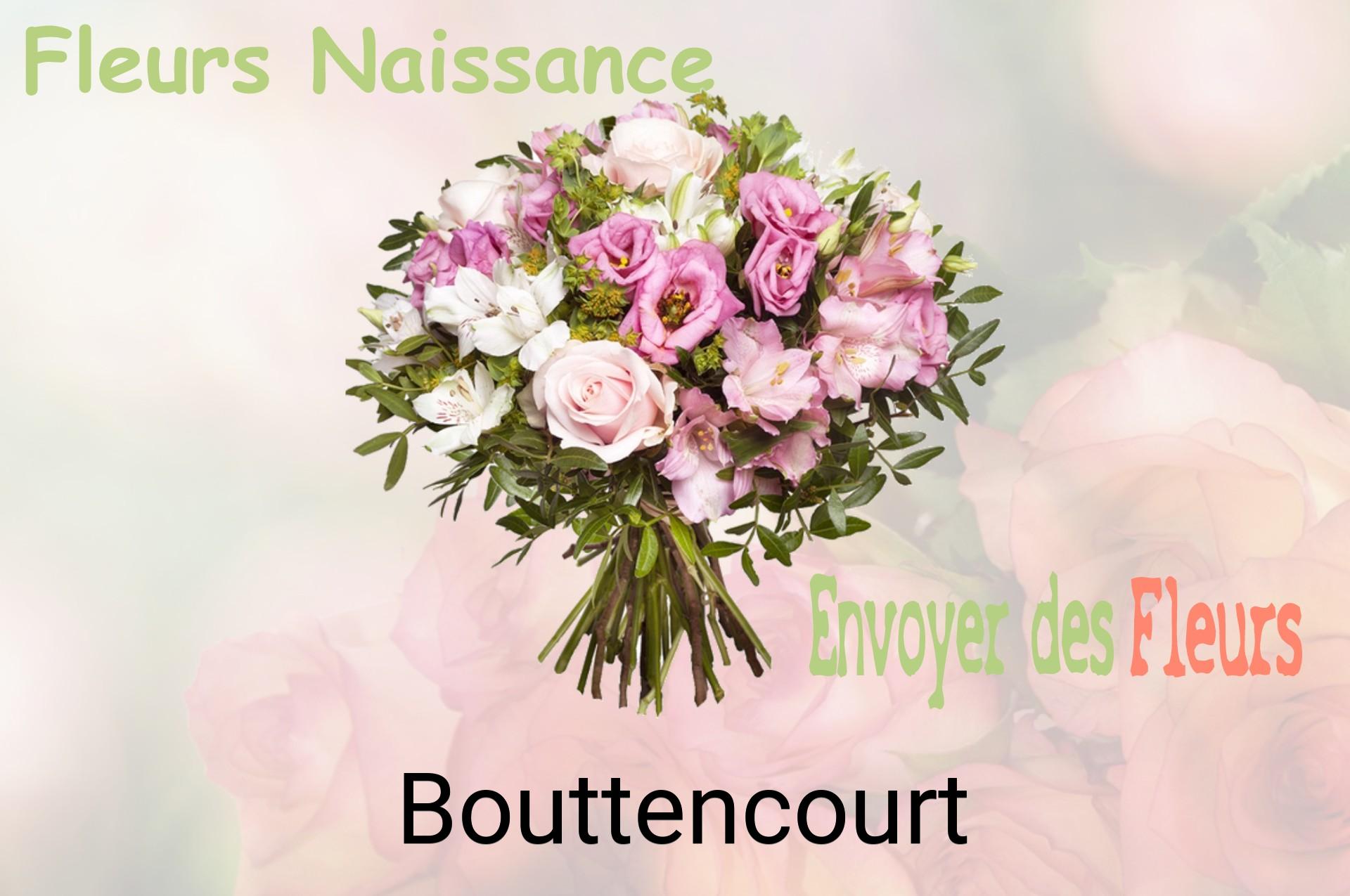 Bouquet de fleurs de naissance livré à Bouttencourt