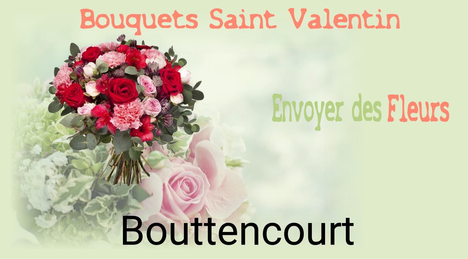 Roses de Saint-Valentin livrées à Bouttencourt